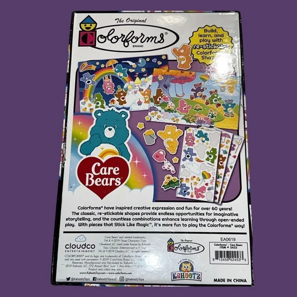 2019 Care Bears Colorforms Set - Picture 5 of 6